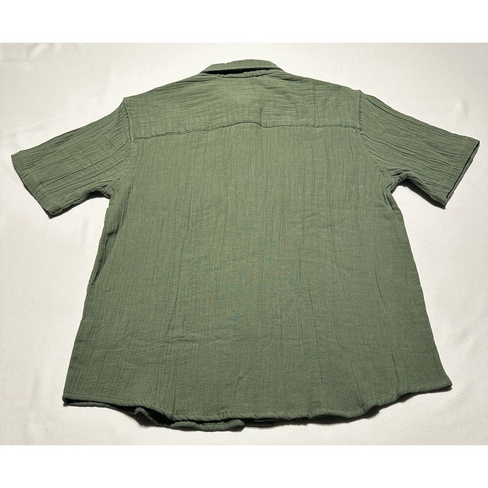 Kimes Ranch Button Shirt Mens Medium Short Sleeve Western Cowboy Rodeo Casual - Picture 4 of 8